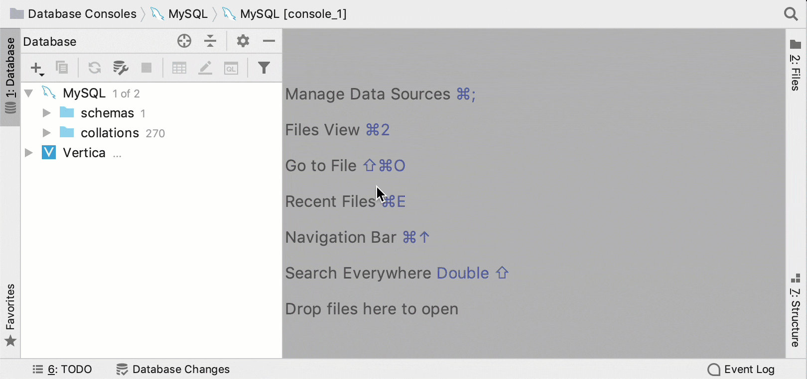 query consoles