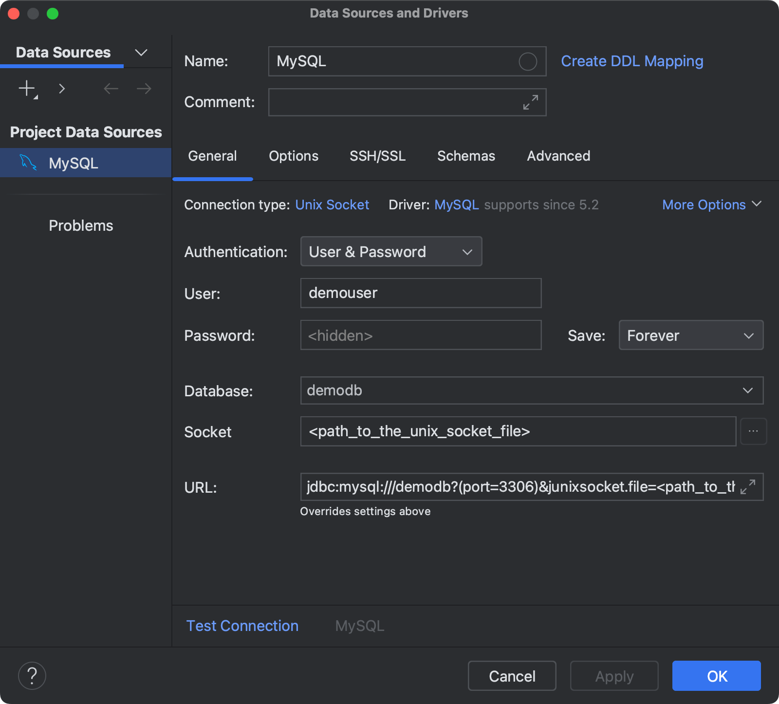 MySQL IntelliJ IDEA ドキュメント