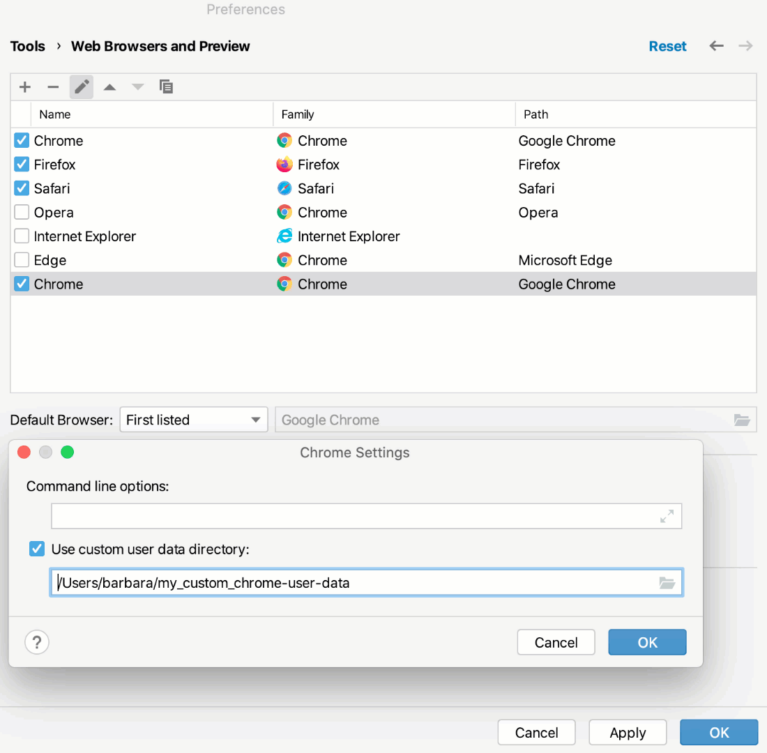 Configuring Javascript Debugger Jetbrains Rider