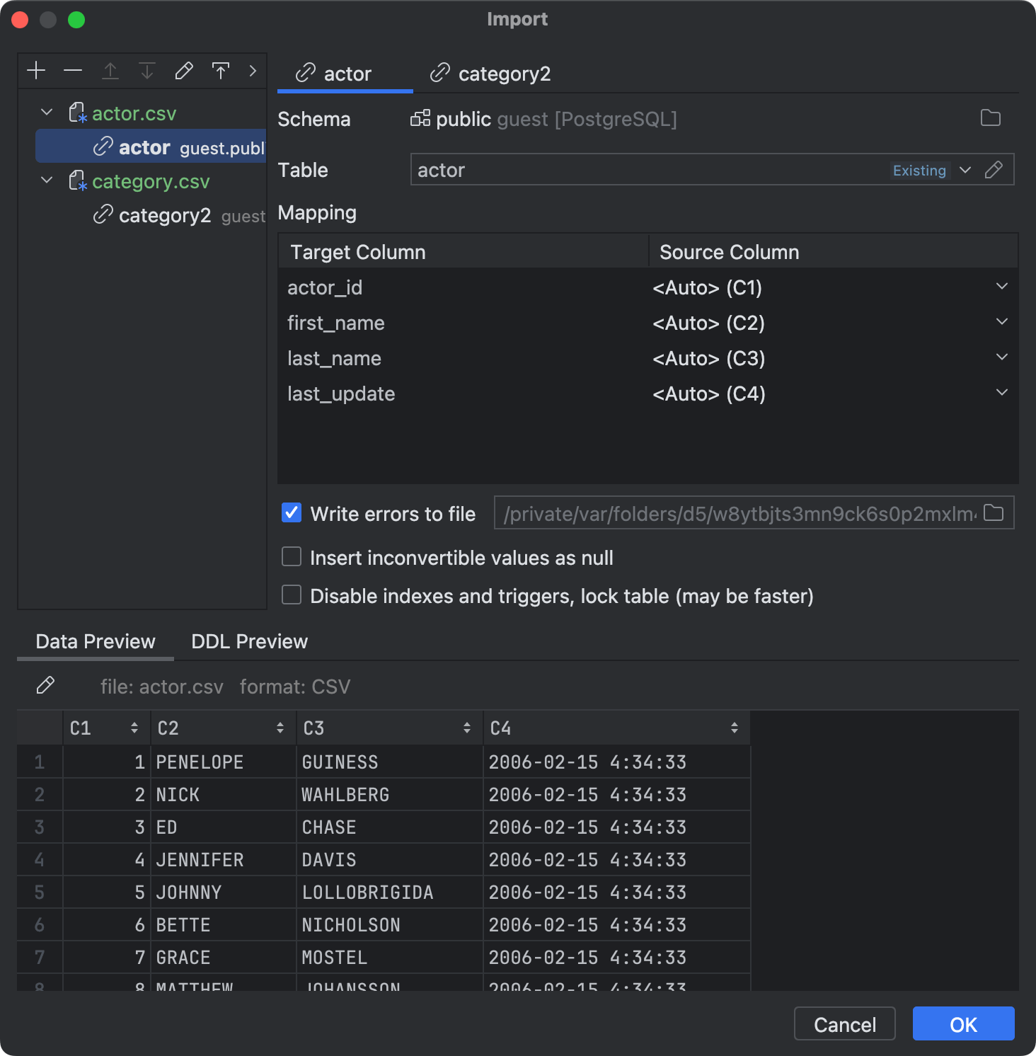 Import Jetbrains Rider Documentation