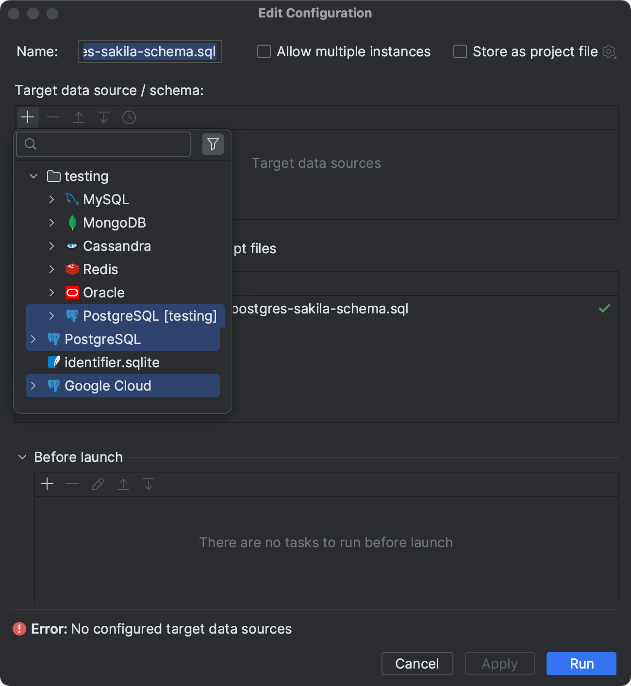 Run Sql Files Jetbrains Rider Documentation