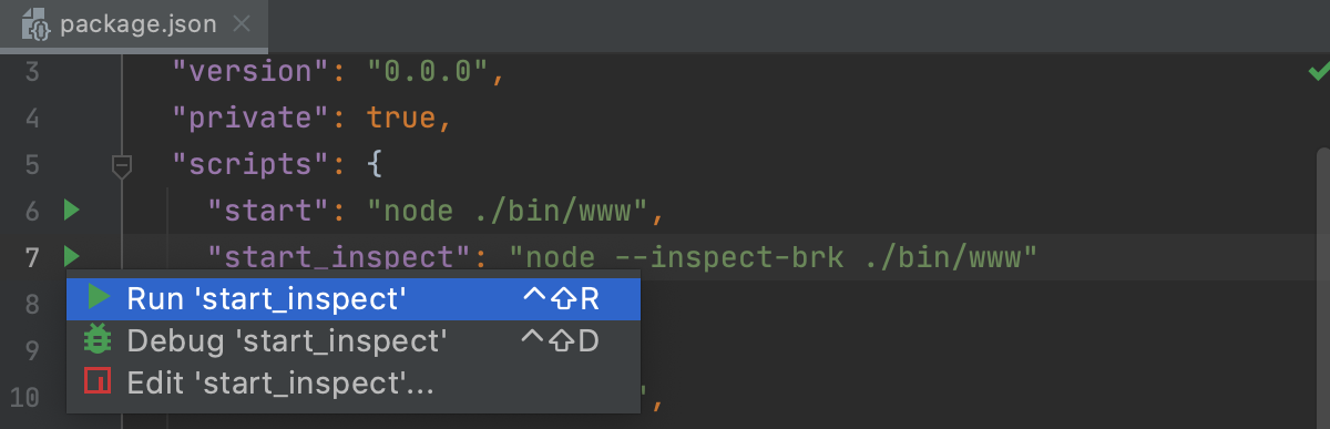 Running And Debugging Node Js Jetbrains Rider Documentation