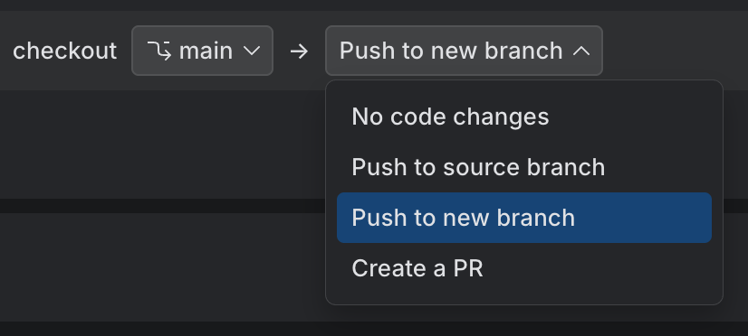 Change handling Change handling