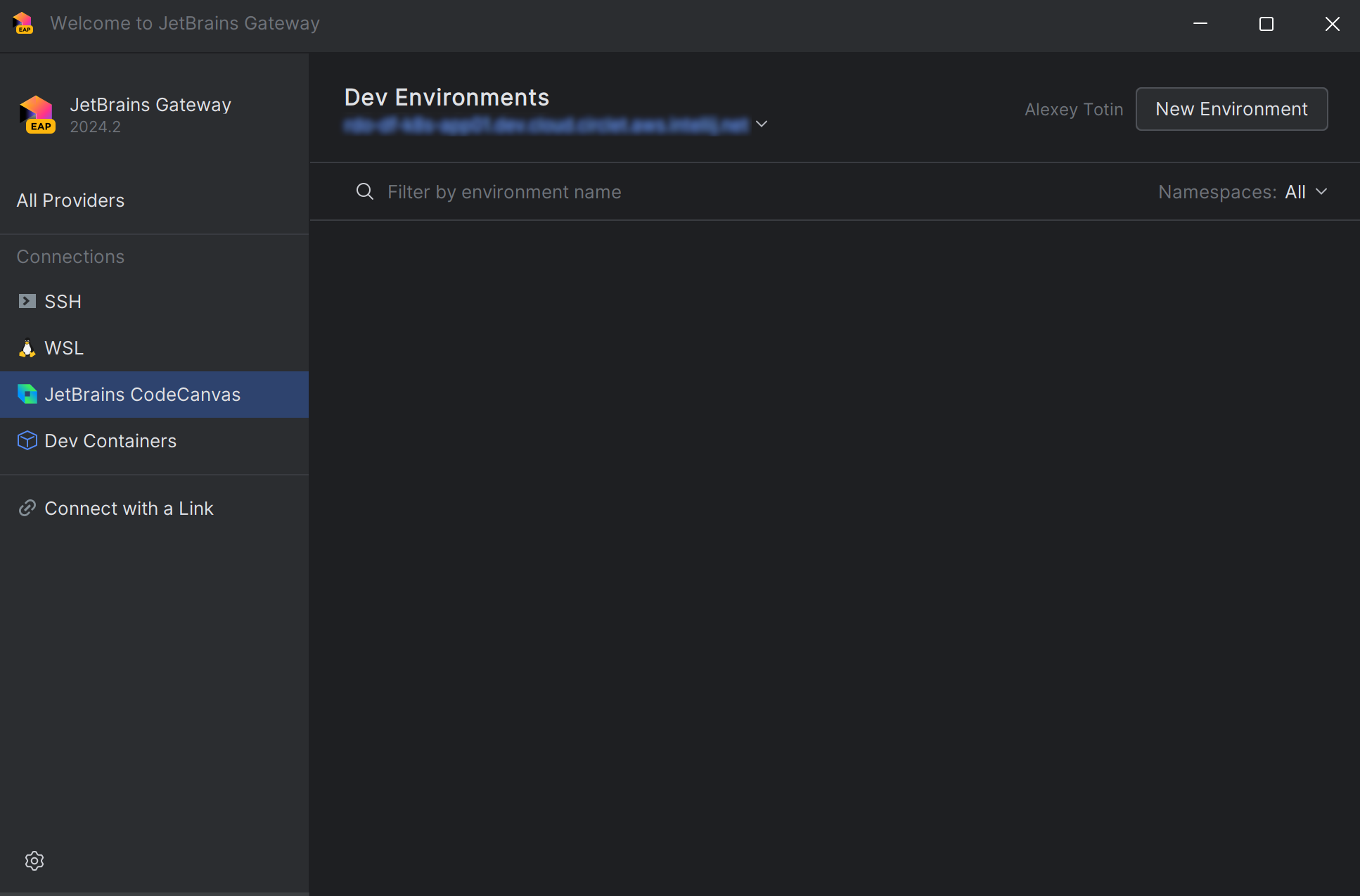 Gateway connection Gateway connection