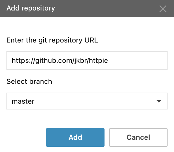 Install Python packages from Git repository