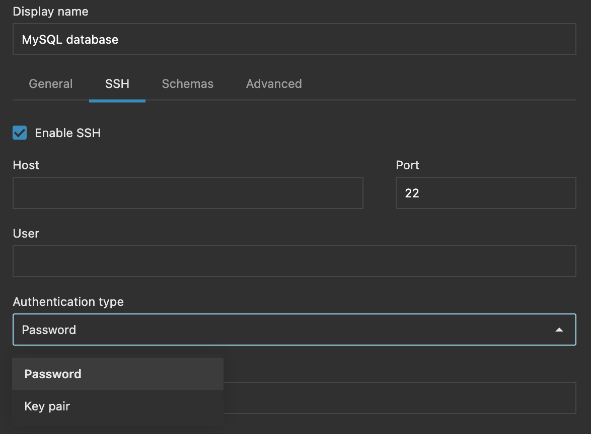 Configure a database connection | Datalore Documentation