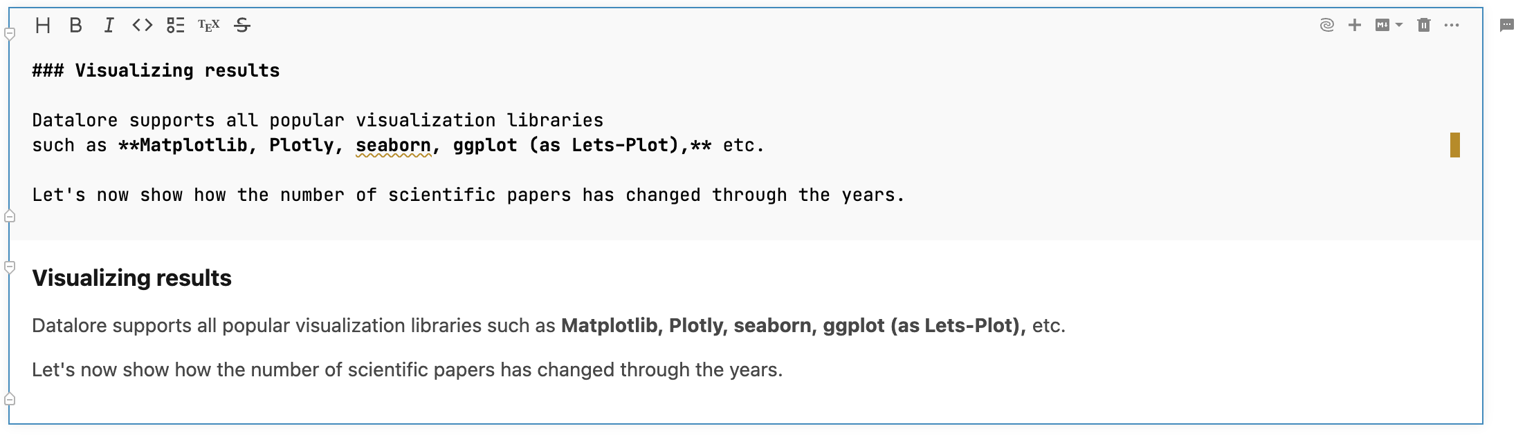 Markdown cell