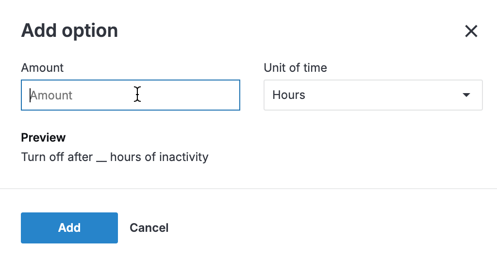 Add background computation option