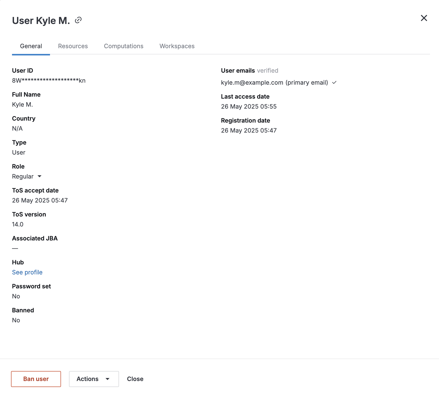 Manage users | Datalore Documentation