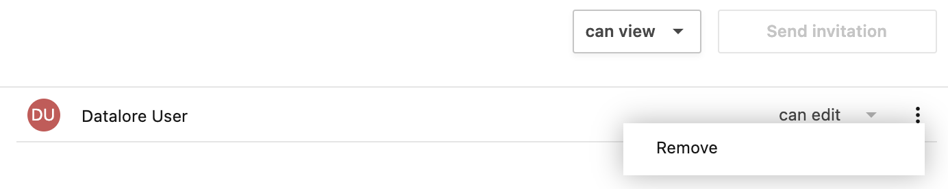 Revoke an invitation Revoke an invitation