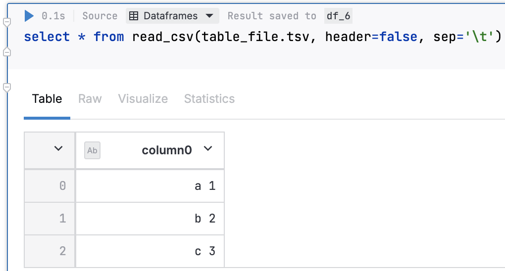Disabling automatic header detection Disabling automatic header detection