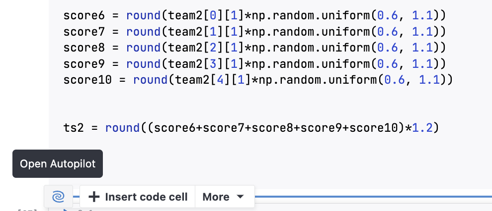 Open Autopilot icon hovered over Open Autopilot icon hovered over