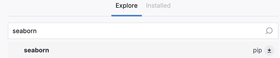 Install package icon