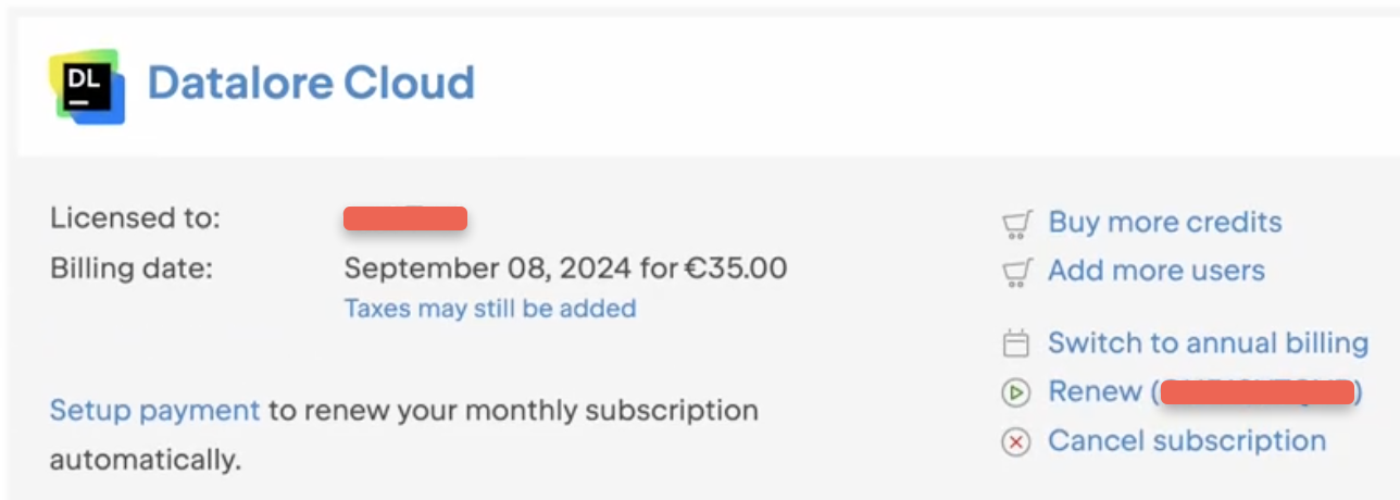 Cancel subscription Cancel subscription