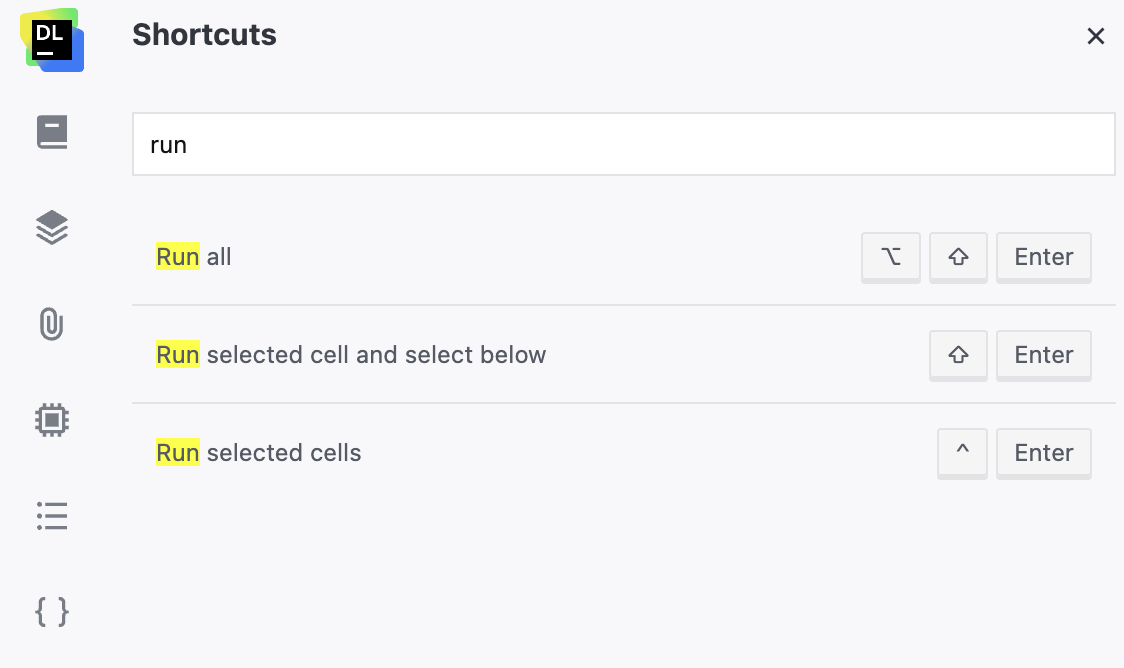Shortcuts Shortcuts