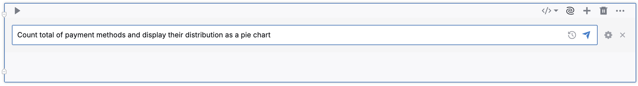 Providing a prompt for Ask AI Providing a prompt for Ask AI