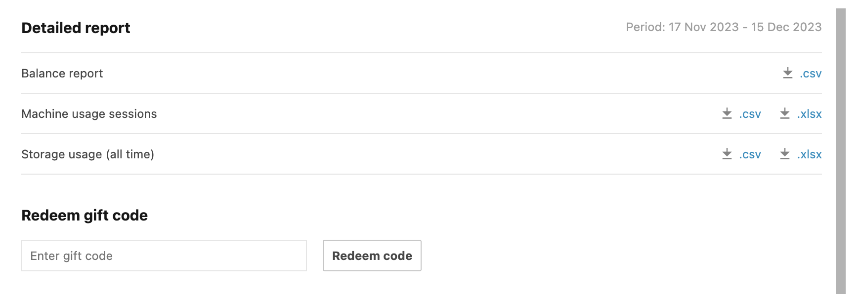 Redeeming gift codes Redeeming gift codes
