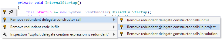 'ReSharper for VSTO' tutorial 'ReSharper for VSTO' tutorial