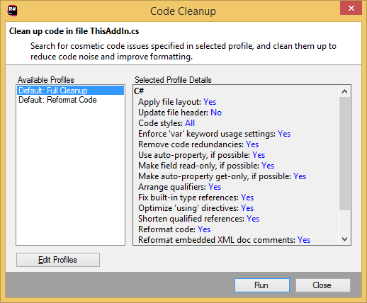 'ReSharper for VSTO' tutorial 'ReSharper for VSTO' tutorial