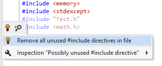 Removing unused #include directives Removing unused #include directives
