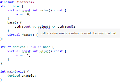 ReSharper warning. virtual method in constructor ReSharper warning. virtual method in constructor