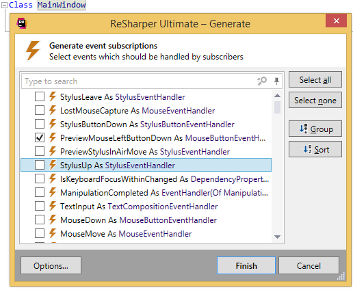Generating event subscriptions in VB.NET