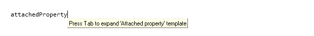 Reference Options Templates Live Templates Predefined VB NET Other attachedProperty before