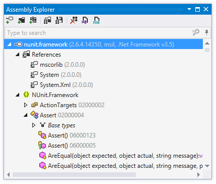assembly explorer ReSharper assembly explorer ReSharper