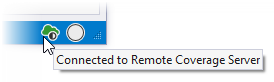 Remote coverage server icon