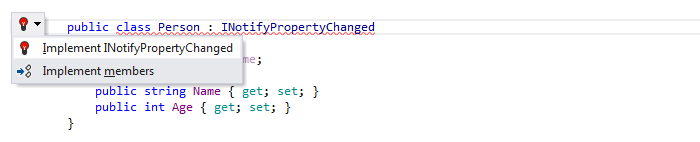 Coding Assistance INotifyPropertyChanged Support 01