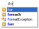 Reference Options Templates Live Templates Predefined CSharp Iteration loop before