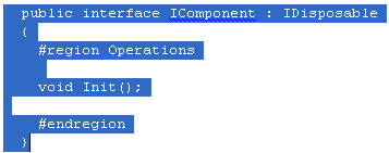 Reference Options Templates Surround With Templates Predefined CSharp namespace before