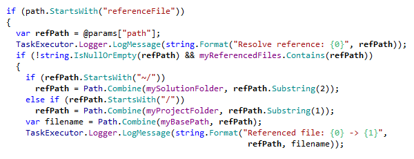 Coding Assistance Syntax Highlighting CSharp