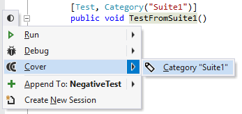 dotCover Unit Testing Recognizing Unit Tests category 01