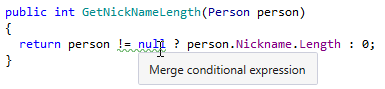 ReSharper helps implement new C# features ReSharper helps implement new C# features