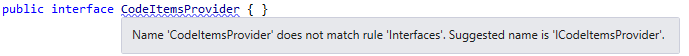 ReSharper: Highlighted violation of the naming style ReSharper: Highlighted violation of the naming style