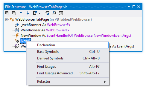 ReSharper: File Structure in VB.NET ReSharper: File Structure in VB.NET