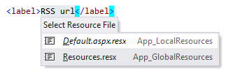 ReSharper: Move HTML to resource context action ReSharper: Move HTML to resource context action