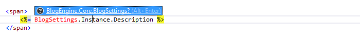 ReSharper: Import namespaces in ASP.NET ReSharper: Import namespaces in ASP.NET