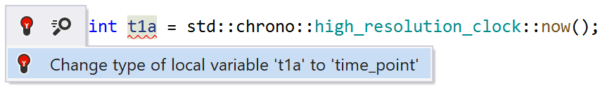 ReSharper helps fixing types of variables and fields ReSharper helps fixing types of variables and fields