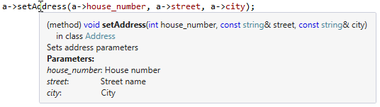 ReSharper: Editor tooltip in C++ ReSharper: Editor tooltip in C++
