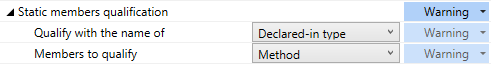 Preferences for member qualifiers Preferences for member qualifiers