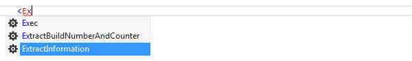 ReSharper: Code completion in MSBuild