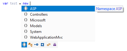 ReSharper completion filters: 'include' mode