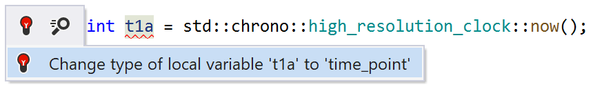 ReSharper helps fixing types of variables and fields