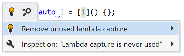 Remove unused lambda capture