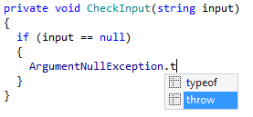 Applying postfix template for null-check