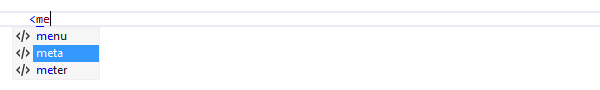 ReSharper: completion for tags in HTML
