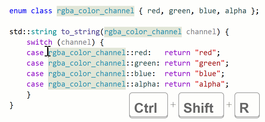 Refactorings for C++ | ReSharper