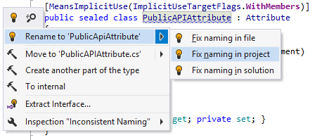 Fixing naming style violations
